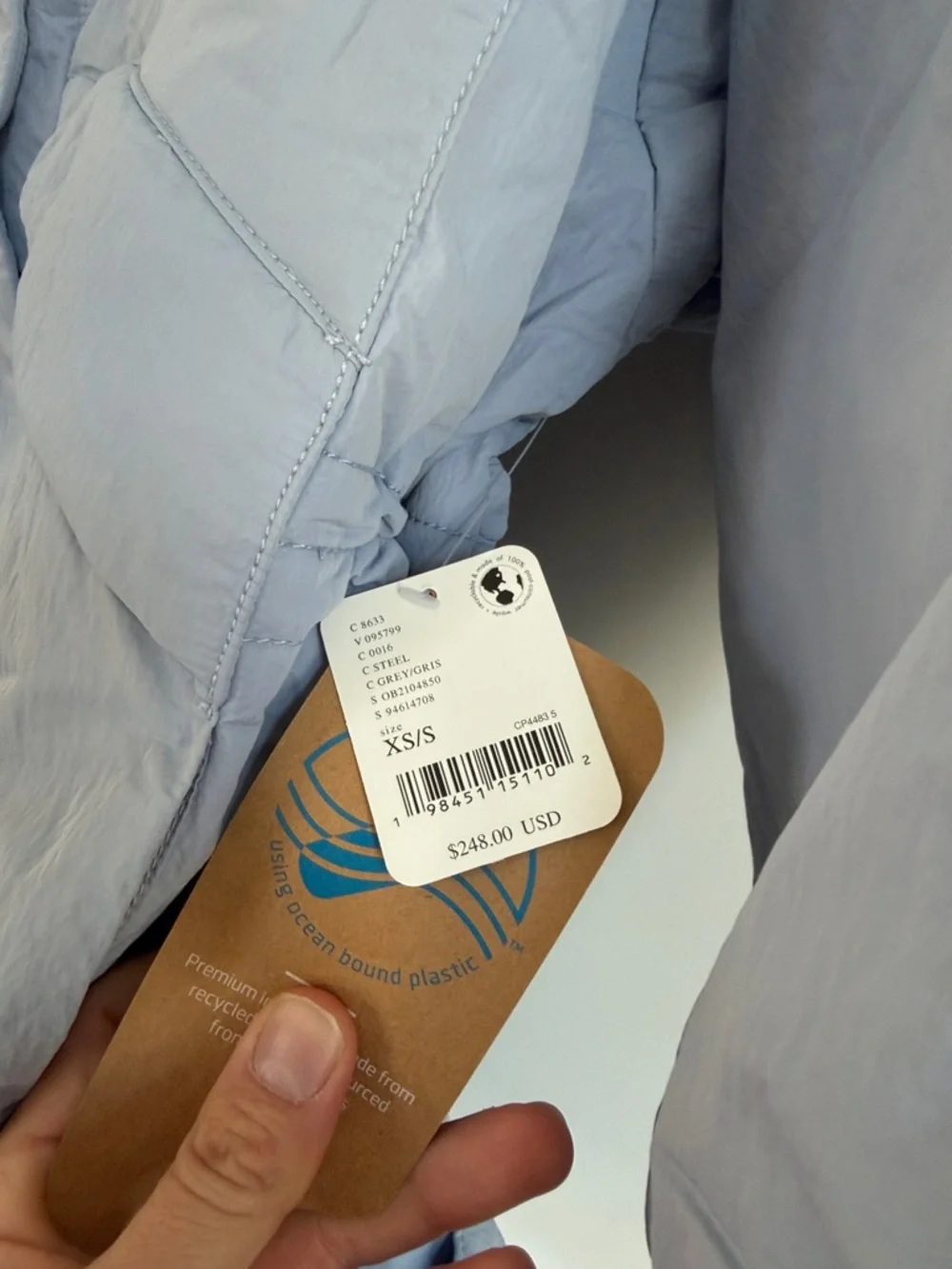 New Womens Free People FP Movement Billie Boxy Insulated Lightweight Jacket - Picture 4 of 8